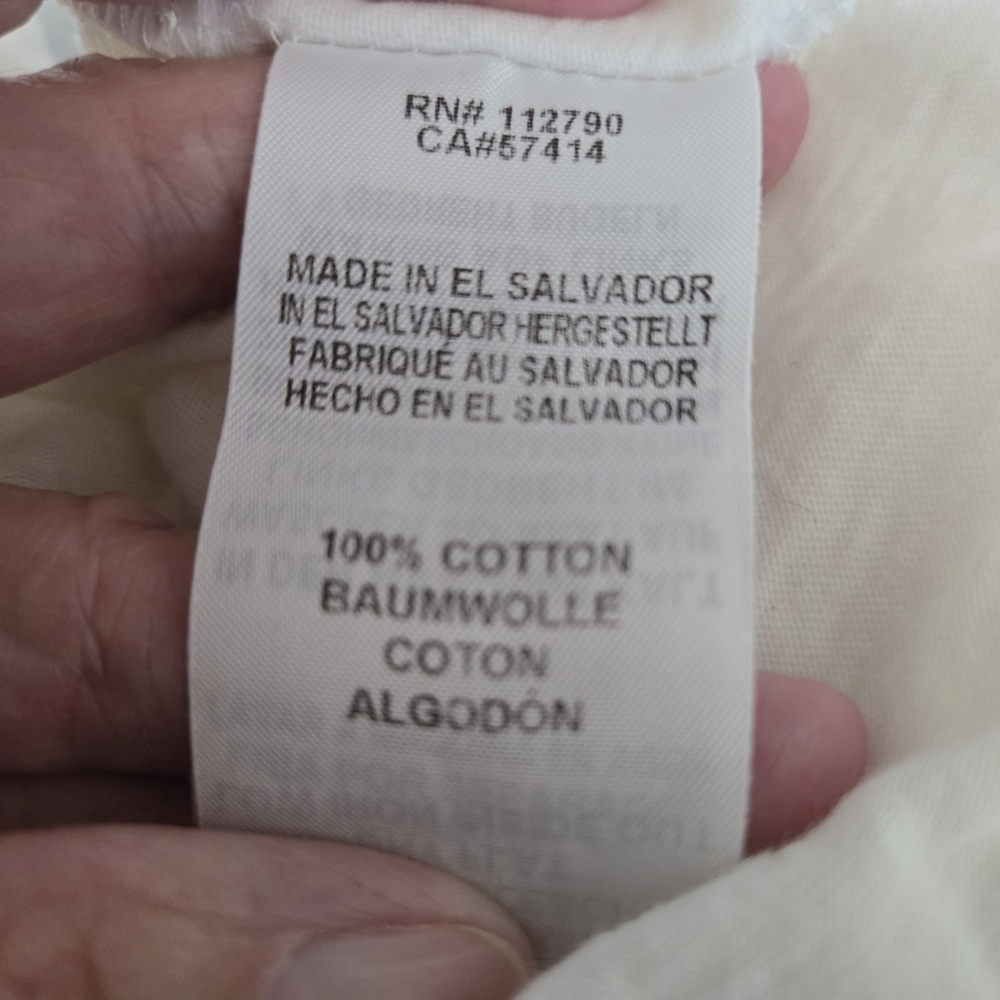 True Religion White Graphic Tee Size L - Picture 12 of 13